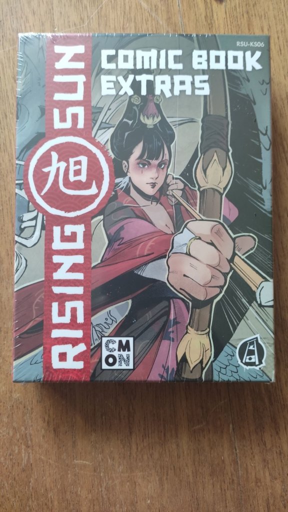 Rising Sun: Comic Book Extras board game cover