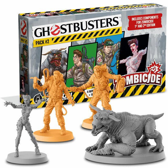 Zombicide: Ghostbusters Pack #2 board game cover