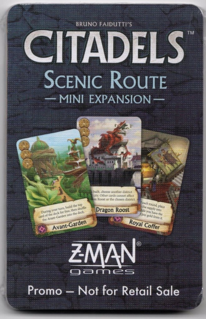 Citadels: Scenic Route Mini Expansion board game cover