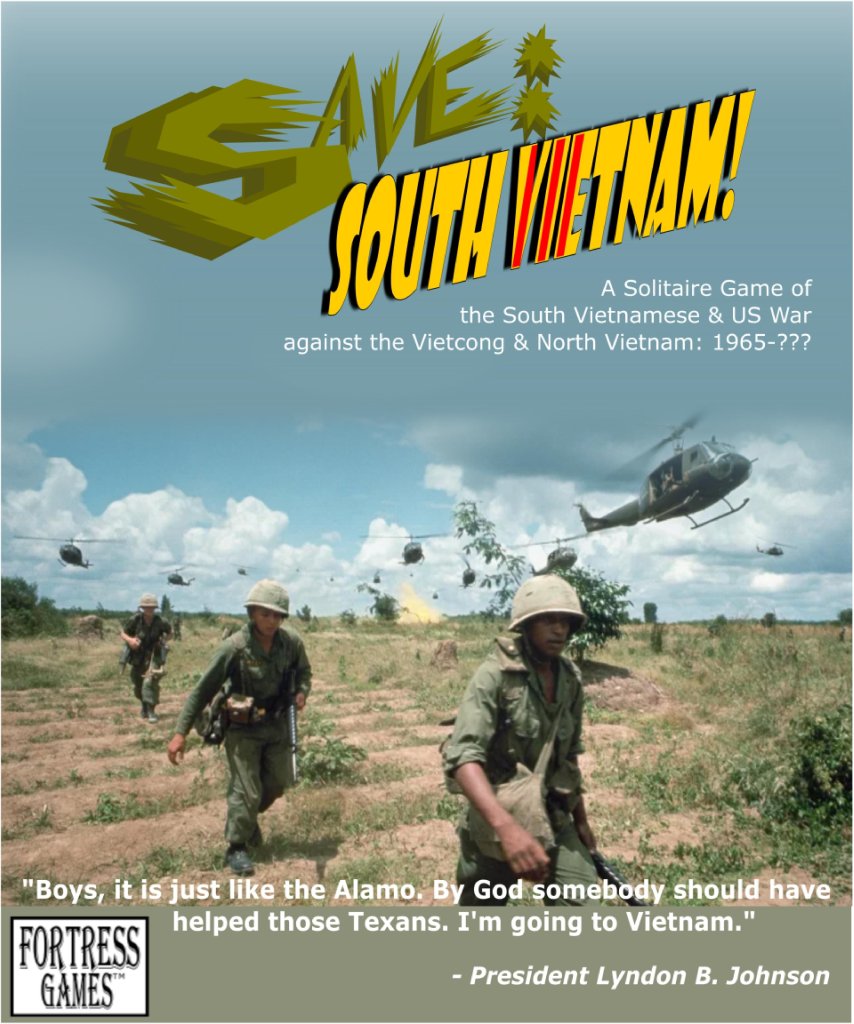 Save: South Vietnam! board game cover