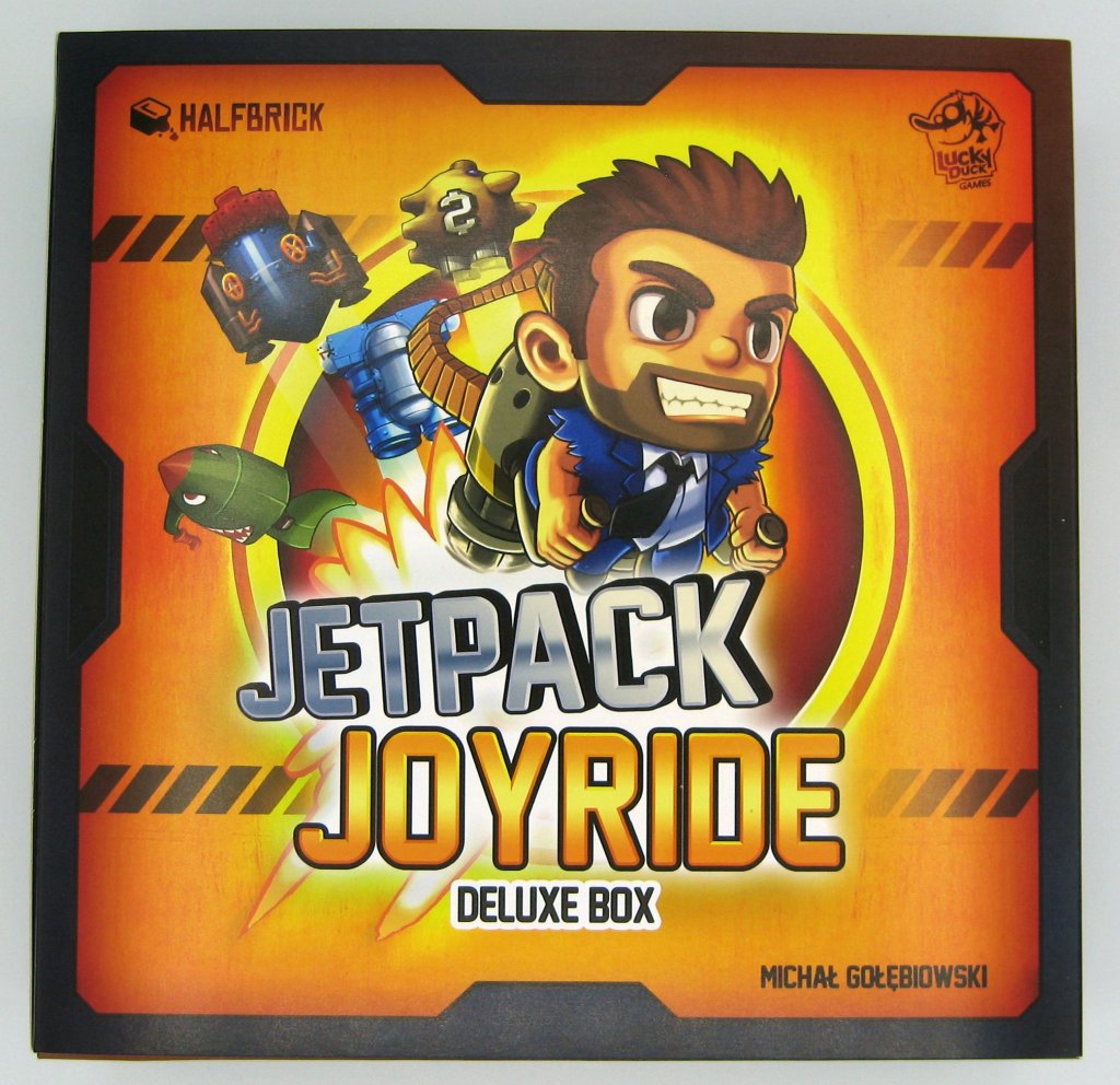 Jetpack Joyride: Deluxe Edition board game cover