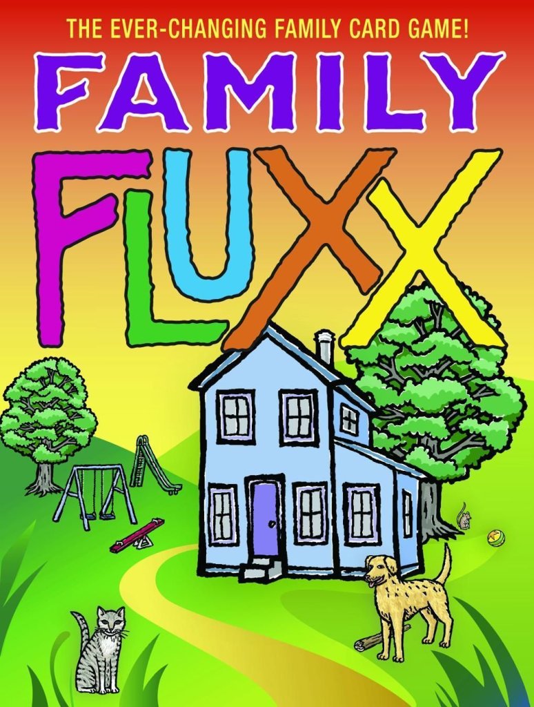 Family Fluxx board game cover
