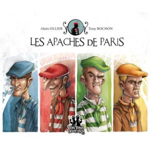 Les Apaches de Paris board game cover