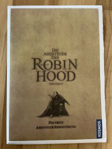 Die Abenteuer des Robin Hood: Die erste Abenteuer-Erweiterung board game cover