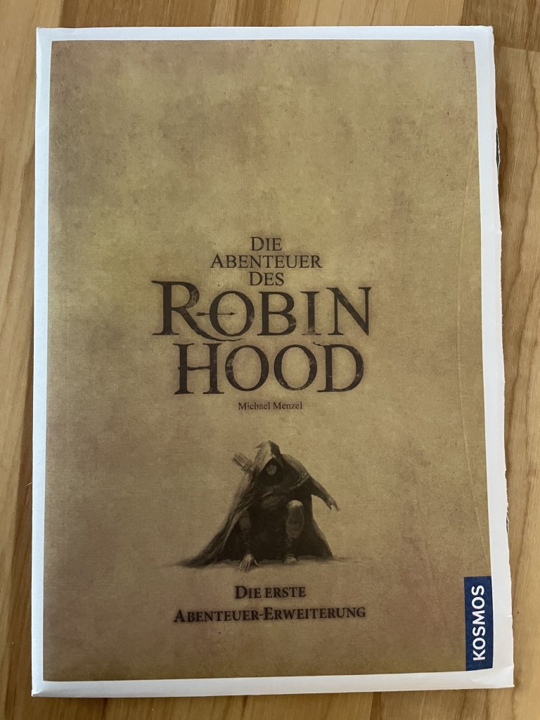 Die Abenteuer des Robin Hood: Die erste Abenteuer-Erweiterung board game cover