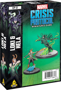 Marvel: Crisis Protocol – Loki and Hela board game cover