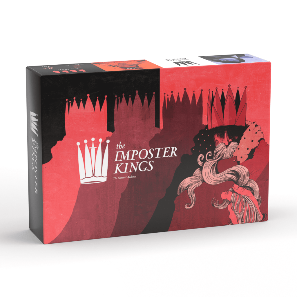 The Imposter Kings Card Game board game cover
