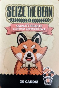 Seize the Bean: Quality Beasts Customer Expansion Pack board game cover