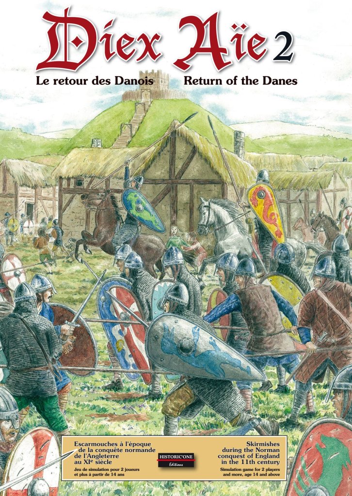 DIEX AÏE 2: Return of the Danes board game cover