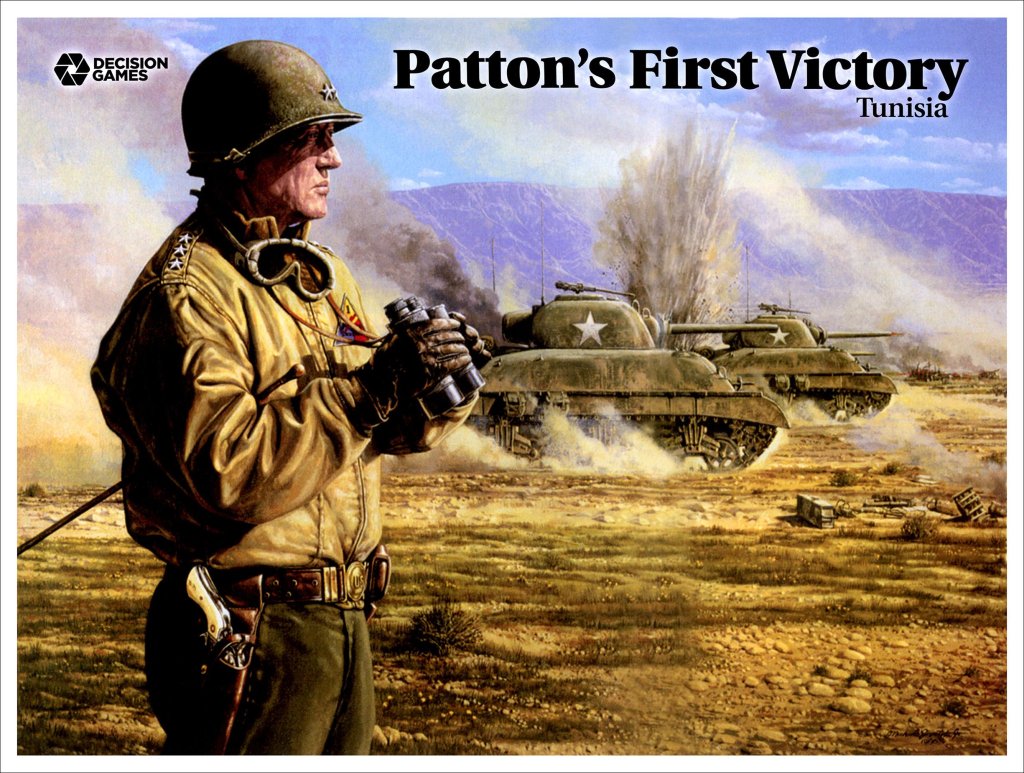 Patton’s First Victory: Tunisia board game cover