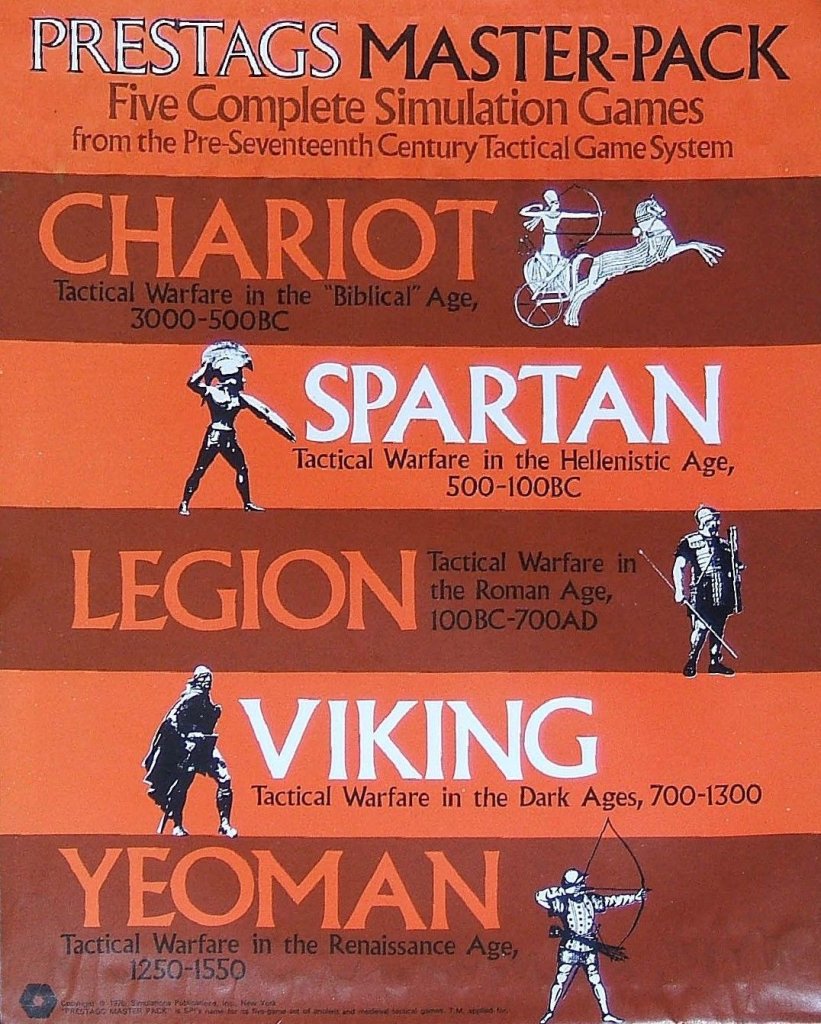 PRESTAGS Master-Pack board game cover