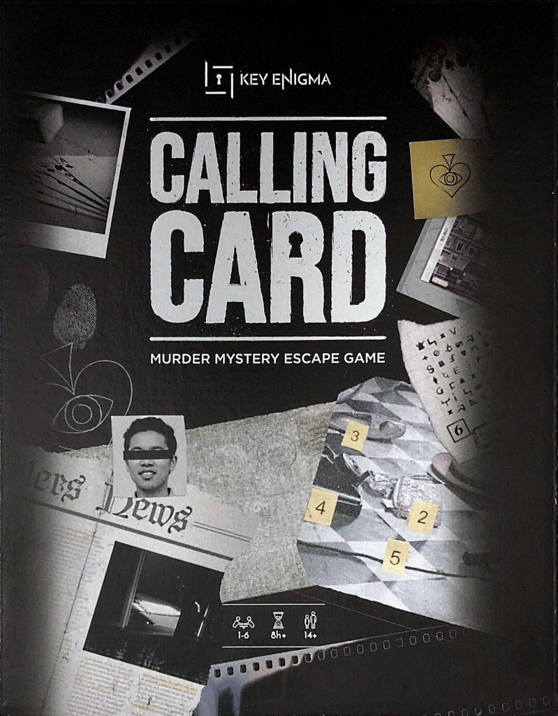 Key Enigma: Calling Card board game cover