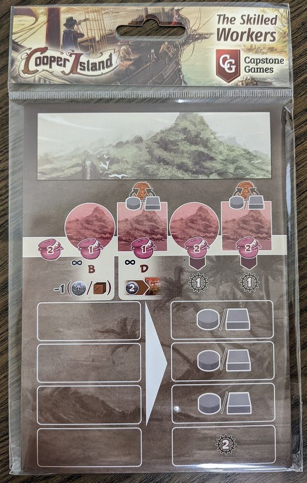 Cooper Island: The Skilled Workers board game cover
