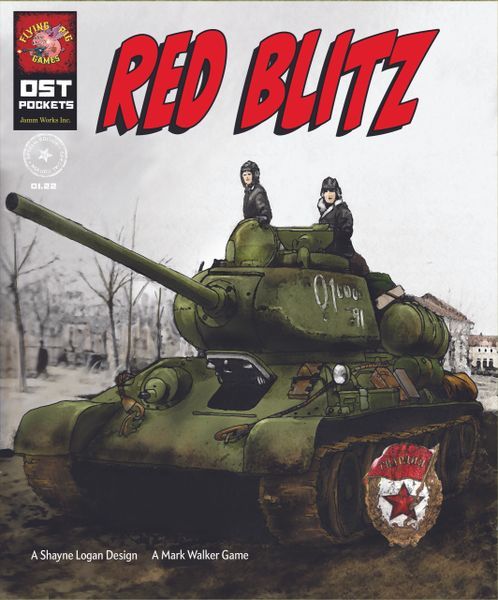 Old School Tactical: Volume 1 – 2nd Edition: Red Blitz board game cover
