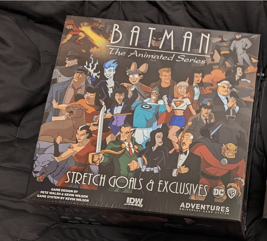 Batman: The Animated Series Adventures – Stretch Goals & Exclusives board game cover