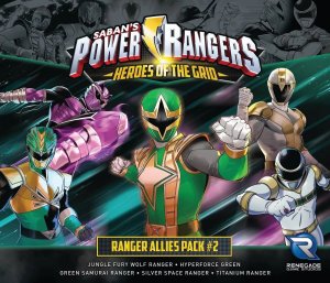 Power Rangers: Heroes of the Grid – Ranger Allies Pack #2 board game cover