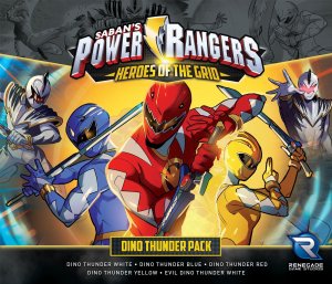 Power Rangers: Heroes of the Grid – Dino Thunder Pack board game cover