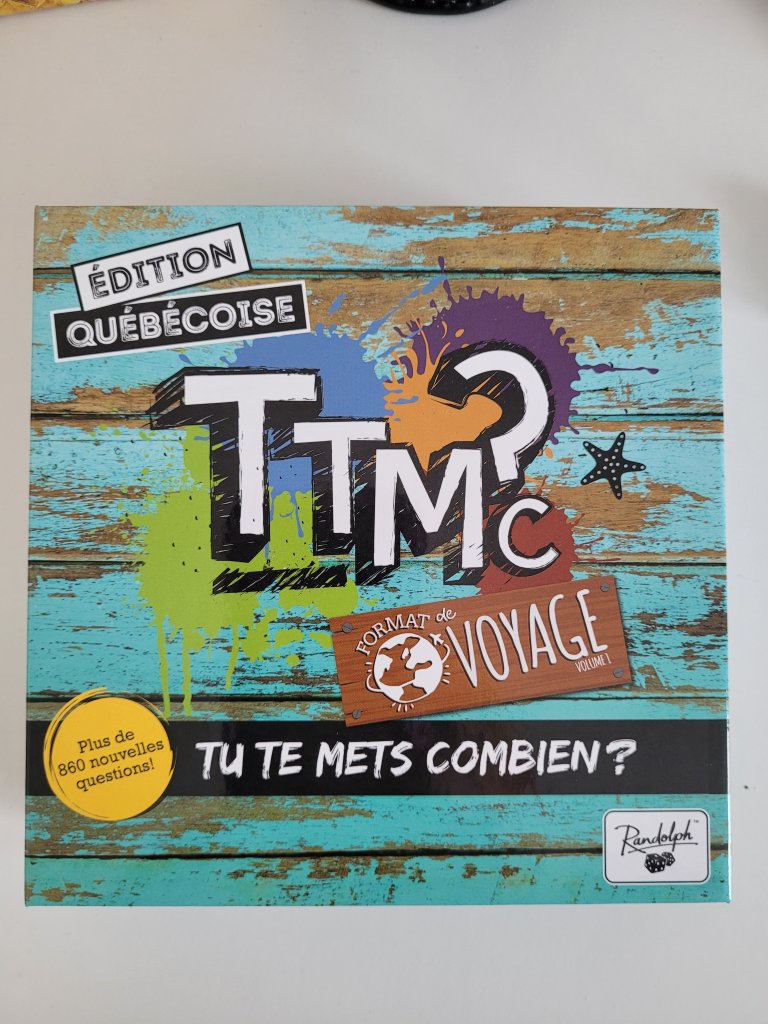 TTMC: Format de voyage, vol. 1 board game cover