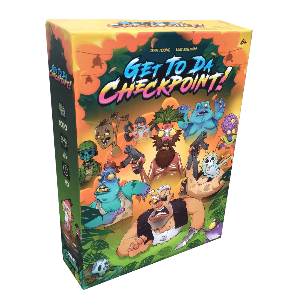Get to da Checkpoint board game cover