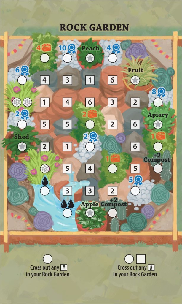 Three Sisters: Rock Garden Expansion board game cover