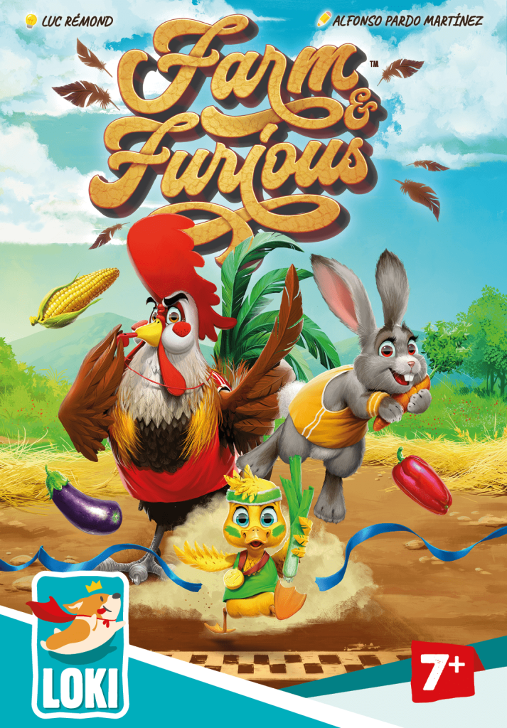 Farm & Furious board game cover