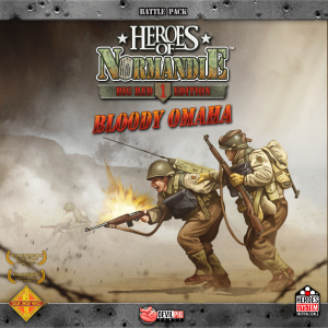 Heroes of Normandie: Big Red One Edition – Bloody Omaha board game cover