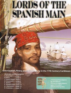 Lords of the Spanish Main board game cover