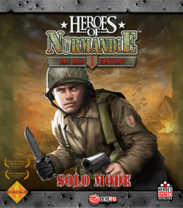 Heroes of Normandie: Big Red One Edition – Solo Mode board game cover