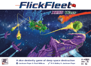 FlickFleet: Xeno Wars board game cover