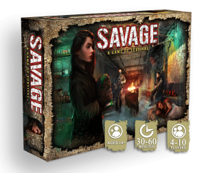 Savage: A Game of Survival board game cover