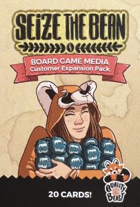 Seize the Bean: Board Game Media Customer Expansion Pack board game cover