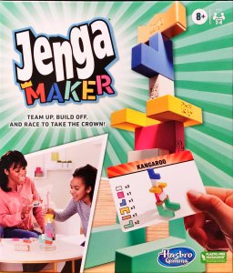Jenga Maker board game cover