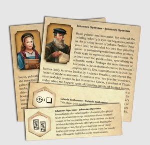 Gutenberg: Yolande & Johannes Promo Characters board game cover
