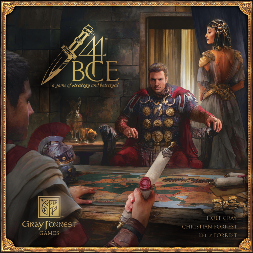 44 BCE board game cover