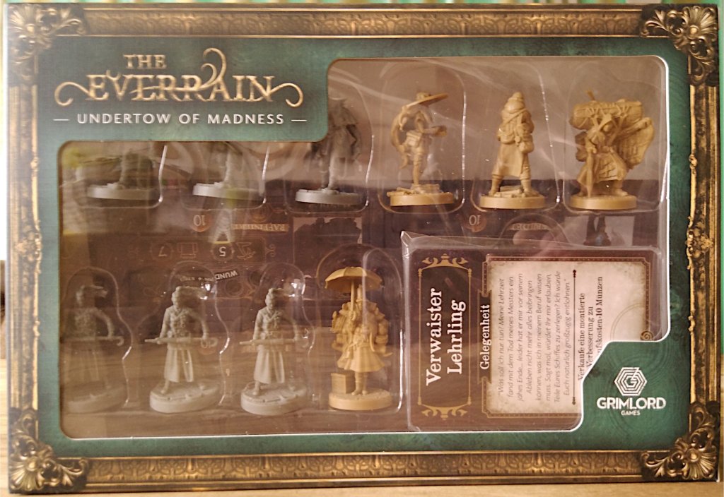 The Everrain: Undertow of Madness board game cover