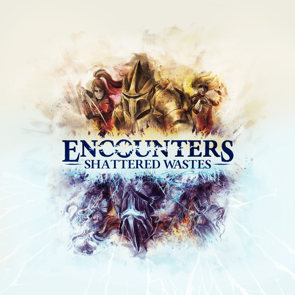 Encounters: Shattered Wastes board game cover