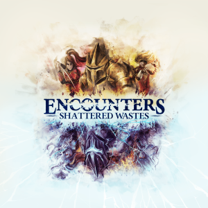 Encounters: Shattered Wastes board game cover