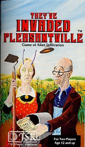 They’ve Invaded Pleasantville board game cover