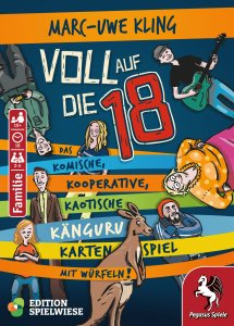 Voll auf die 18 board game cover