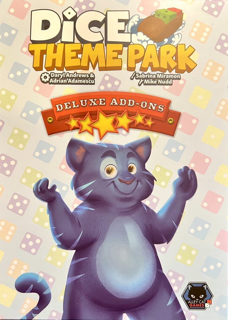 Dice Theme Park: Deluxe Add-ons board game cover