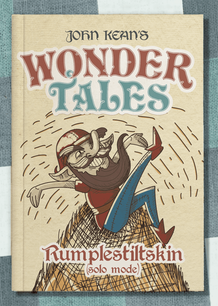 Wonder Tales: Rumplestiltskin (solo mode) board game cover