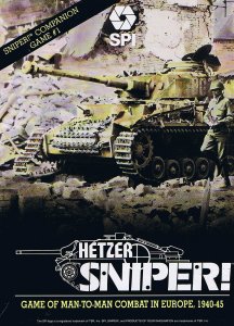 Hetzer Sniper!: Sniper Companion Game #1 board game cover