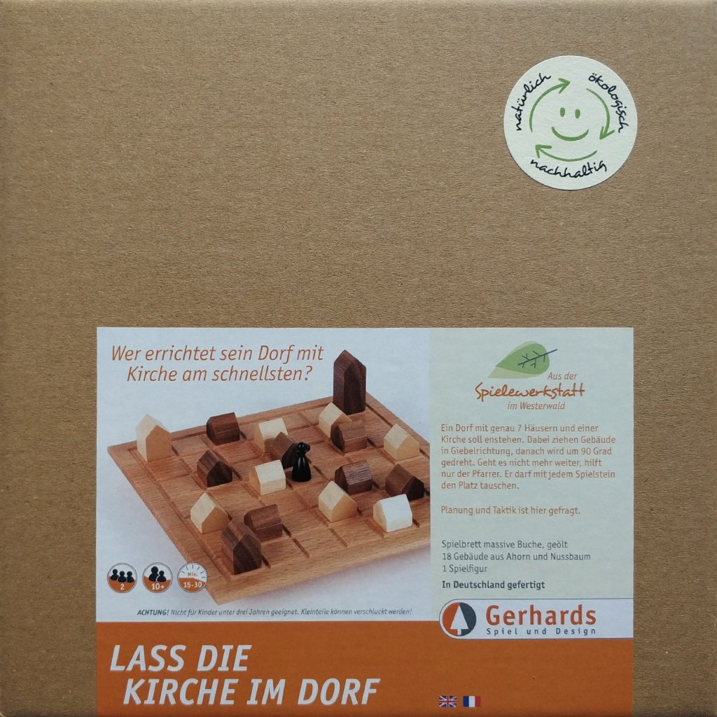 Lass die Kirche im Dorf! board game cover
