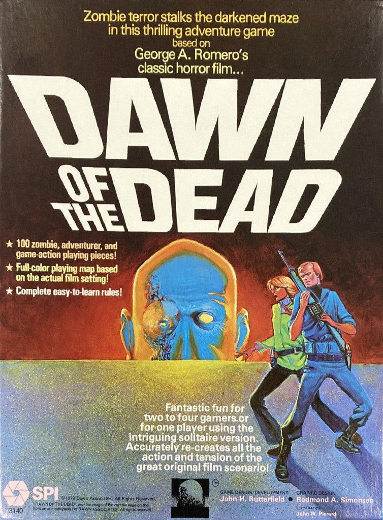 Dawn of the Dead board game cover