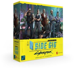 Cyberpunk 2077: Gangs of Night City – Side Gig board game cover