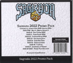 Sagrada: 2022 Promo Pack board game cover
