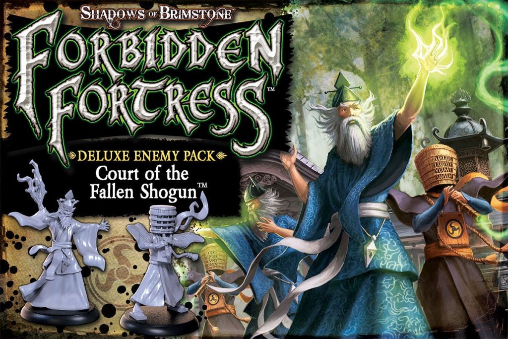 Shadows of Brimstone: Court of the Fallen Shogun Deluxe Enemy Pack board game cover
