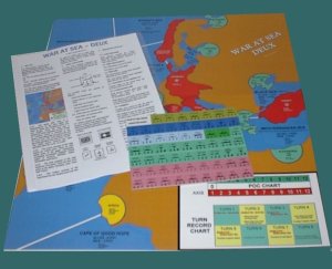 War at Sea 2 board game cover