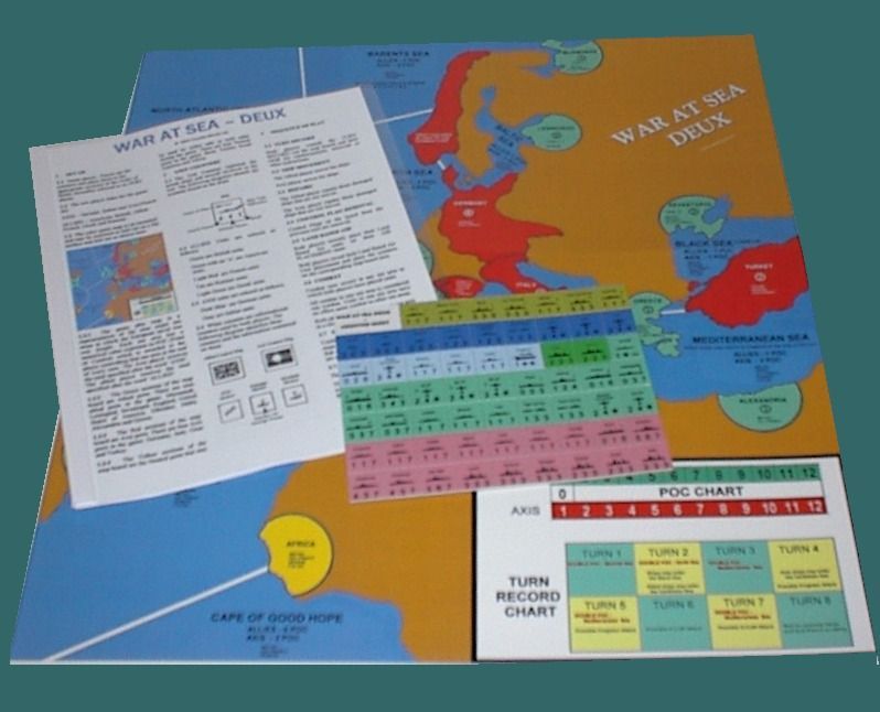 War at Sea 2 board game cover
