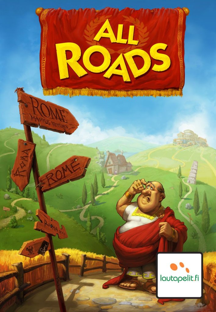 All Roads board game cover